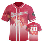 Custom Embroidered St. Louis City Skyline Baseball Jersey, Hip-Hop Galaxy Design, Personalized Your Name & Number