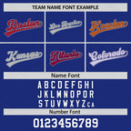 Custom Embroidered ATLANTA City Skyline Baseball Jersey, Hip-Hop Galaxy Design, Personalized Your Name & Number